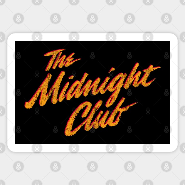 The Midnight Club Sticker by huckblade